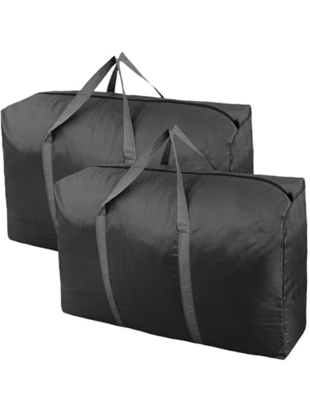 100L Extra Large Storage Bags, Big Moving Bags with Strong Zippers & Carrying
